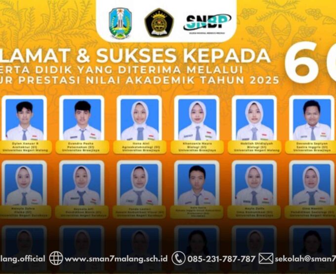 Kunci Sukses Duduki Peringkat Pertama Penerimaan Mahasiswa Jalur SNBP SMA Negeri Se-Kota Malang